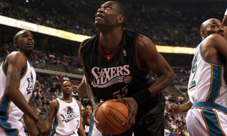 Dikembe Joined the Philadelphia 76ers in February 2001