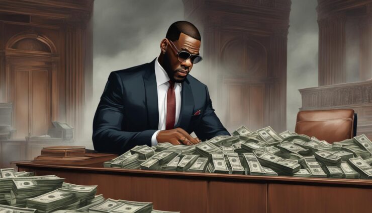 R. Kelly's legal issues and financial impact