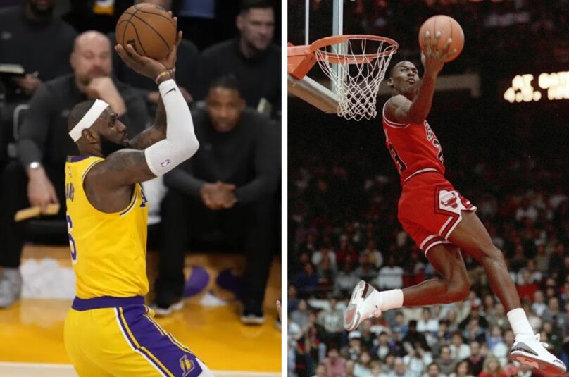 lebron and jordan changed the game